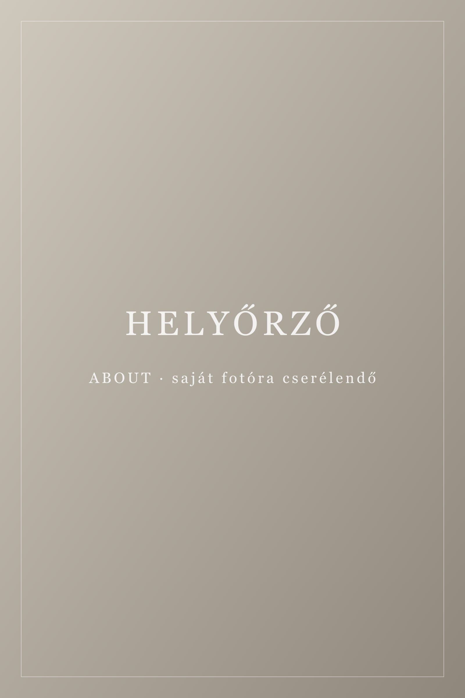 Helyőrző kép – ide kerül a fotós portréja